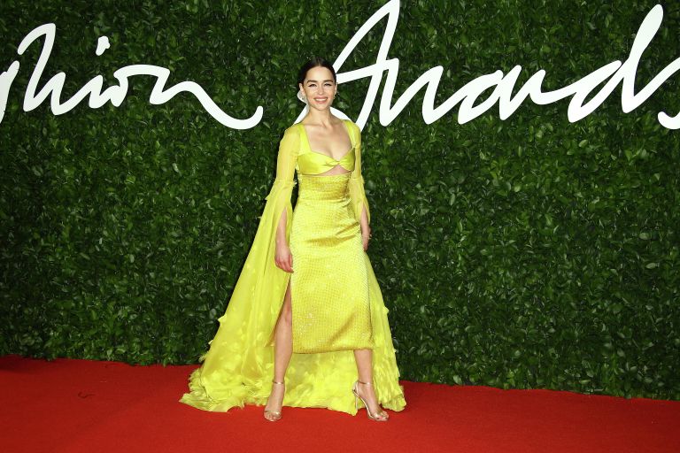 Актриса Эмилия Кларк на церемонии вручения премии British Fashion Awards 2019 Актриса Эмилия Кларк на церемонии вручения премии British Fashion Awards 2019