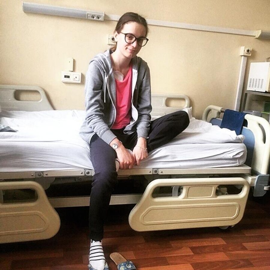 Елизавета Усанова в больнице после очередного обострения Елизавета Усанова в больнице после очередного обострения