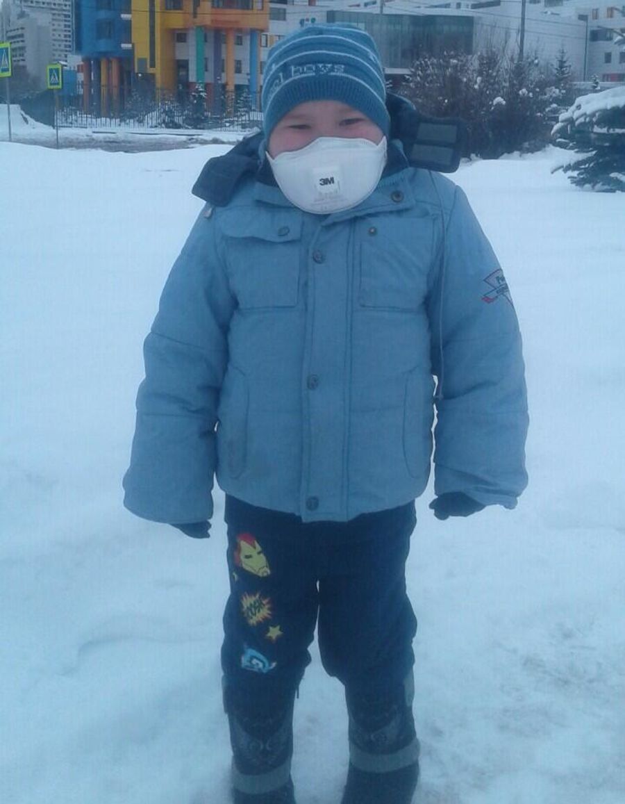 Нияз во время лечения Нияз во время лечения