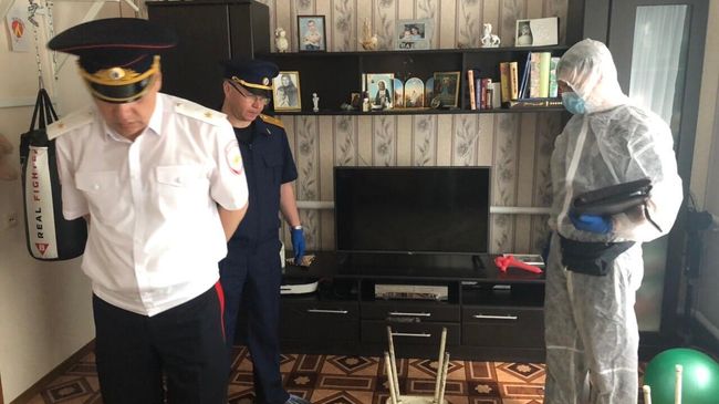 На месте преступления в Ишеевке
