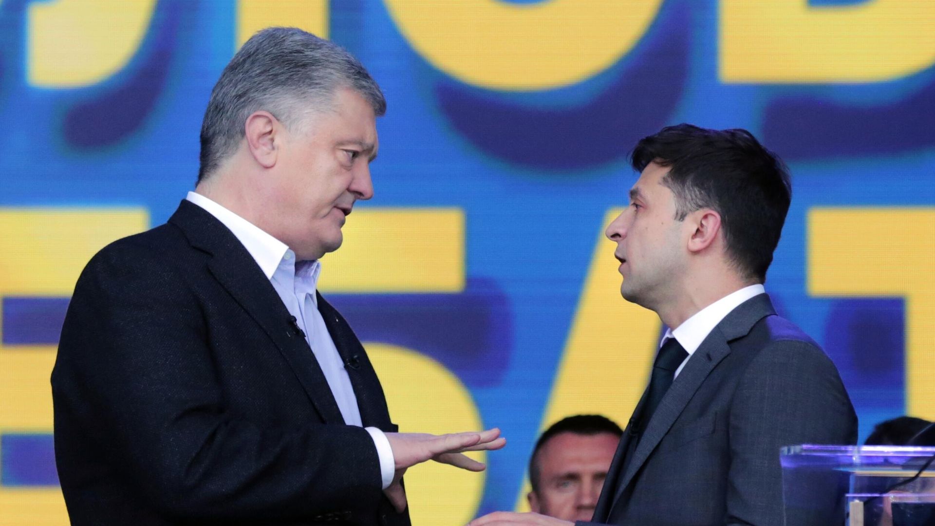 Петр Порошенко и Владимир Зеленский. 2019 год Петр Порошенко и Владимир Зеленский. 2019 год - РИА Новости, 1920, 06.11.2021