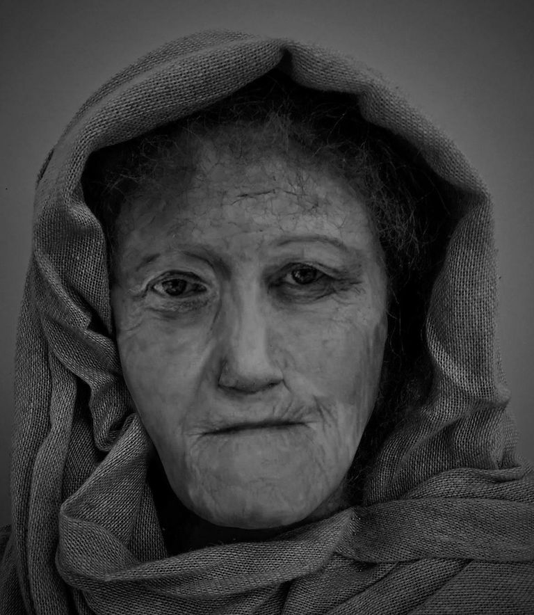 Цифровая модель Хильды — женщины-друида