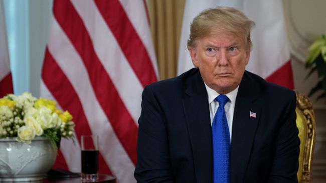 Президент США Дональд Трамп на саммите НАТО в Лондоне Президент США Дональд Трамп на саммите НАТО в Лондоне