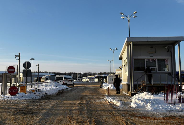 Пограничная зона установлена на границе России с Белоруссией Пограничная зона установлена на границе России с Белоруссией