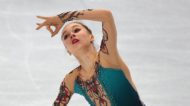 Российская фигуристка Ксения Синицына Российская фигуристка Ксения Синицына