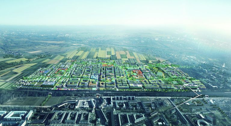 Проект Connected City в сельскохозяйственном пригороде Гамбурга