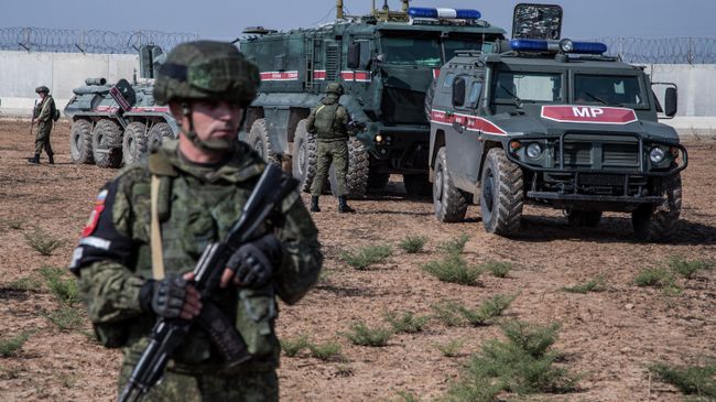 Российские военные в Сирии
