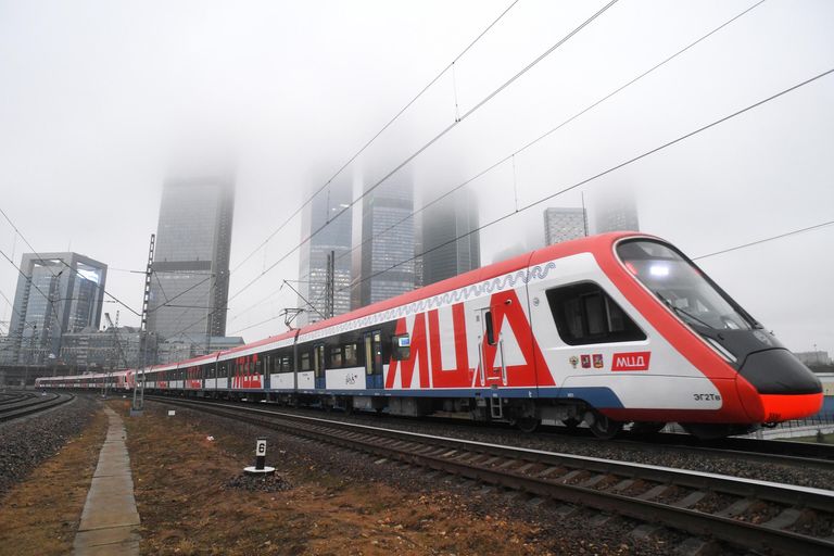Поезд Московского центрального диаметра Поезд Московского центрального диаметра