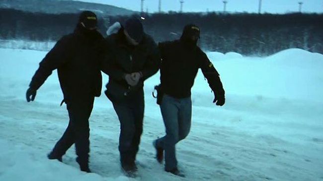 Кадры задержания сторонника Правого сектора*, планировавшего теракт в Мурманске Кадры задержания сторонника Правого сектора*, планировавшего теракт в Мурманске