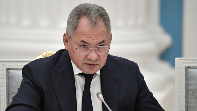  Министр обороны РФ Сергей Шойгу на 41-м заседании Российского организационного комитета Победа. 11 декабря 2019