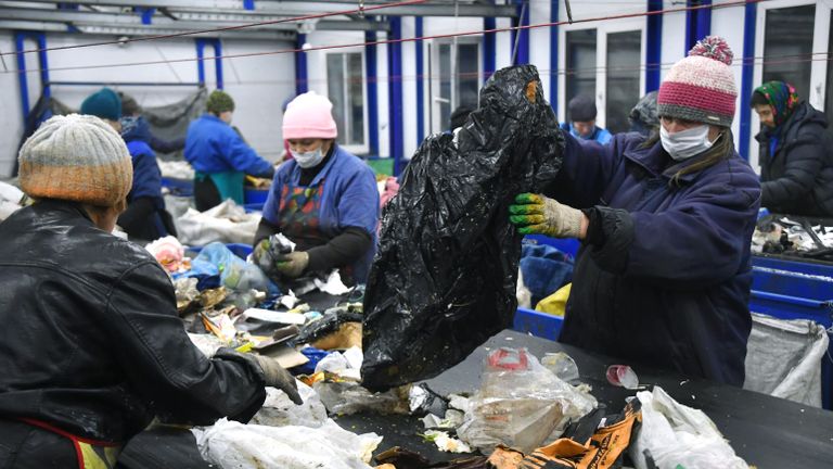 Раздельный сбор мусора в Москве
