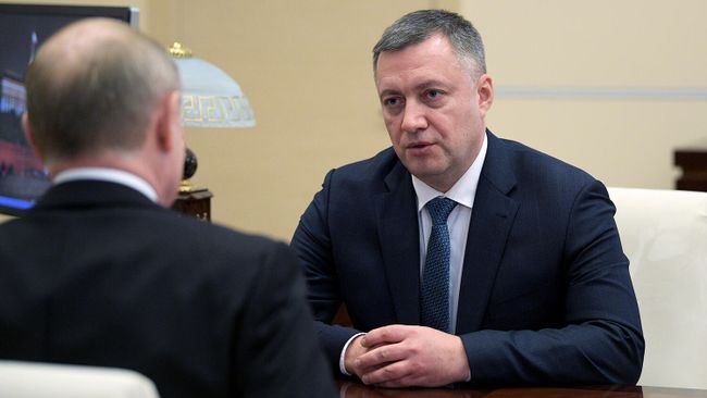 Игорь Кобзев во время встречи с президентом РФ Владимиром Путиным Игорь Кобзев во время встречи с президентом РФ Владимиром Путиным