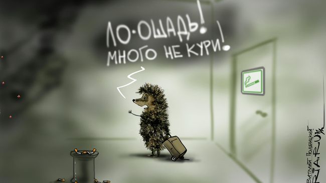 Ежик в дыму Ежик в дыму