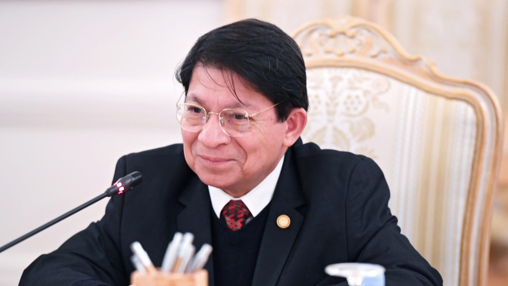 Министр иностранных дел Никарагуа Денис Рональдо Монкада Колиндрес Министр иностранных дел Никарагуа Денис Рональдо Монкада Колиндрес - РИА Новости, 1920, 29.01.2022