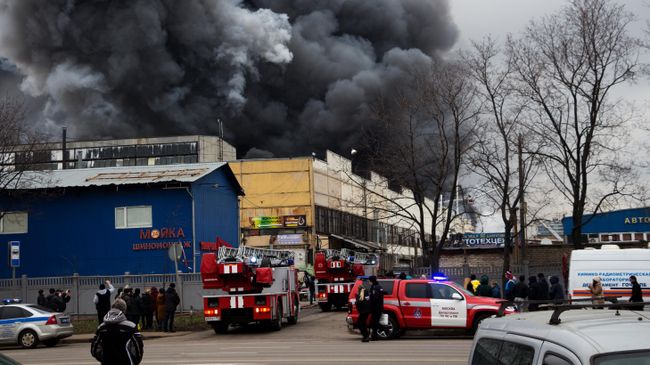 Пожар на складе на юге Москвы. 13 декабря 2019 Пожар на складе на юге Москвы. 13 декабря 2019