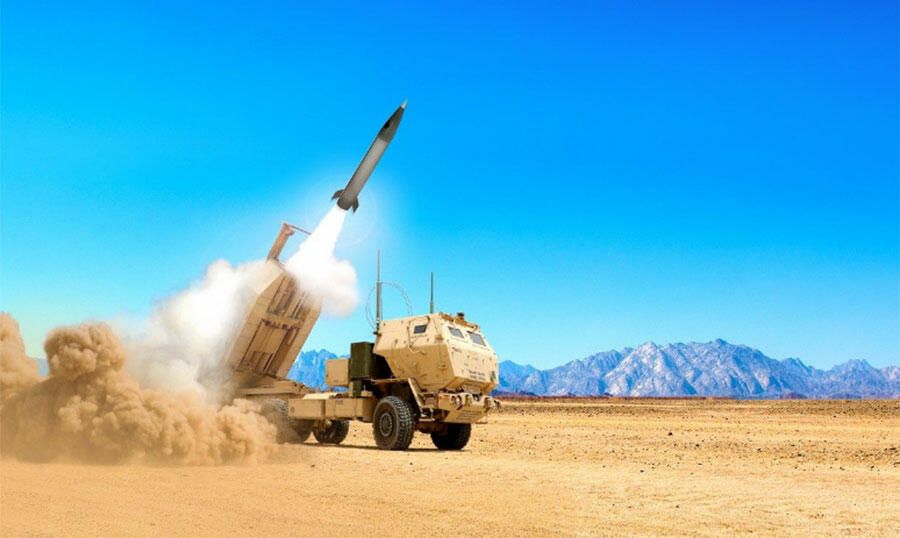 Графическое изображение создаваемого Lockheed Martin варианта перспективной оперативно-тактической ракеты по программе армии США Precision Strike Missile (PrSM) при запуске  - РИА Новости, 1920, 24.09.2026