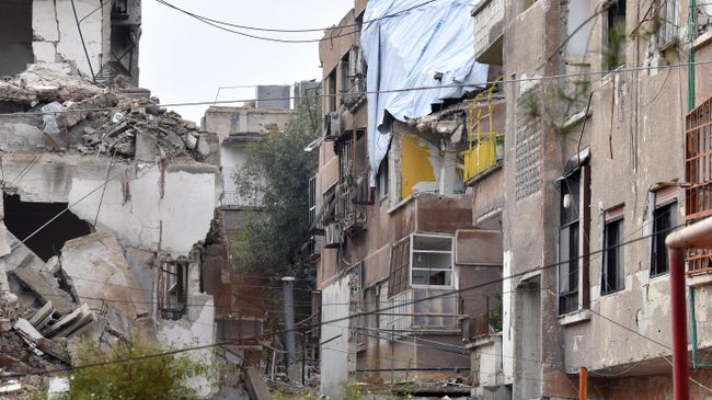 Город Дума в окрестностях Дамаска Город Дума в окрестностях Дамаска