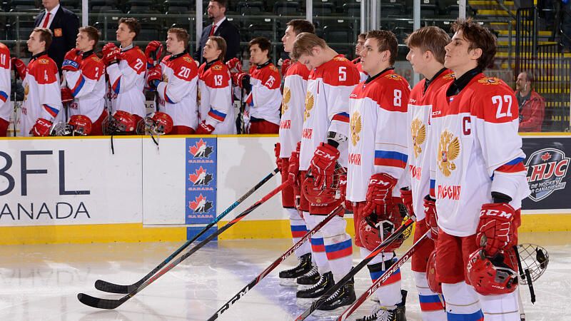 Юниорская сборная России по хоккею Юниорская сборная России по хоккею - РИА Новости, 1920, 08.05.2021