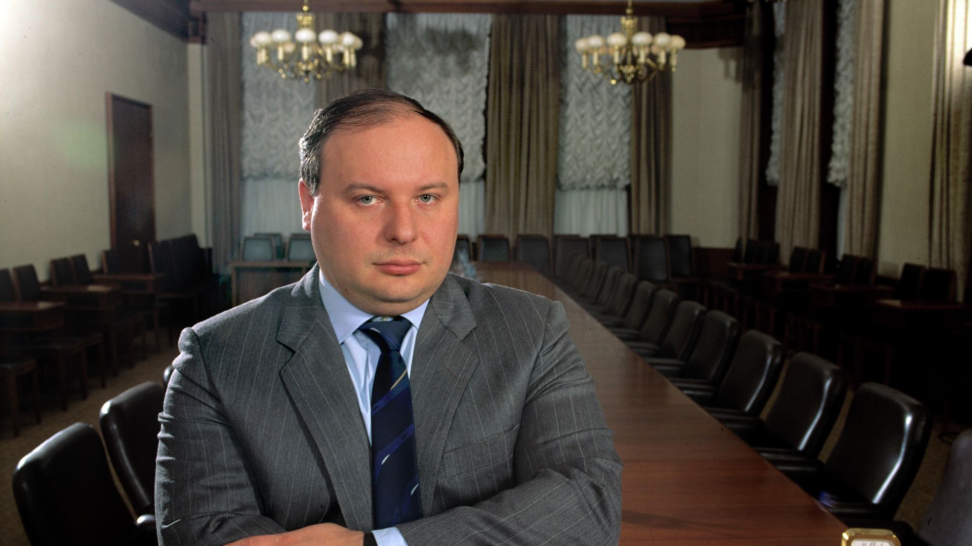 Исполняющий обязанности Председателя Правительства Российской федерации Егор Гайдар - РИА Новости, 1920, 10.04.2021