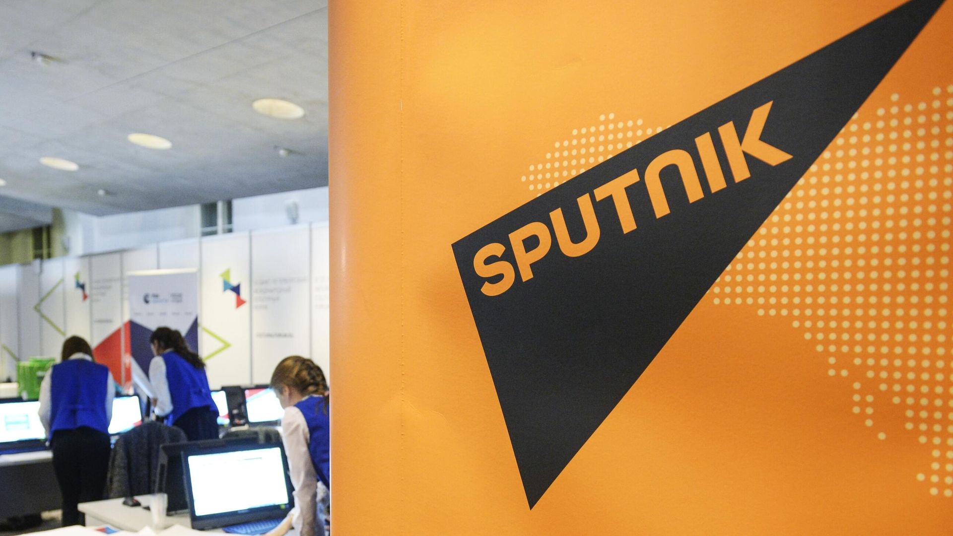 Студия информационного агентства и радио Sputnik Студия информационного агентства и радио Sputnik - РИА Новости, 1920, 03.03.2022