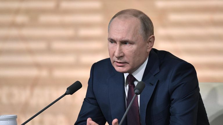 Ежегодная большая пресс-конференция президента РФ В. Путина Ежегодная большая пресс-конференция президента РФ В. Путина