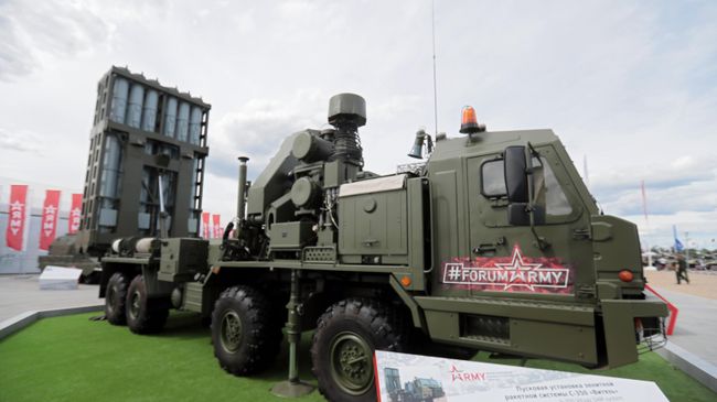 Пусковая установка зенитной ракетной системы С-350 ВИТЯЗЬ Пусковая установка зенитной ракетной системы С-350 ВИТЯЗЬ