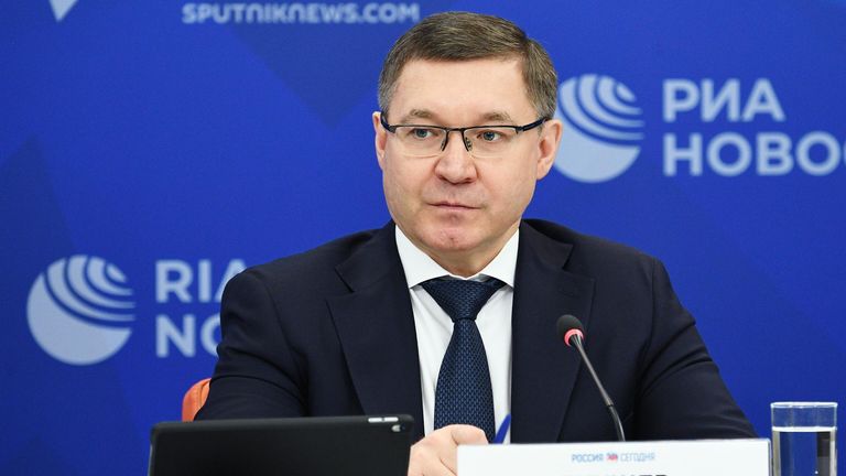 Министр строительства и ЖКХ России Владимир Якушев на пресс-конференции в Международном мультимедийном пресс-центре МИА Россия сегодня Министр строительства и ЖКХ России Владимир Якушев на пресс-конференции в Международном мультимедийном пресс-центре МИА Россия сегодня