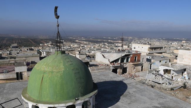 Мечеть в сирийской провинции Идлиб Мечеть в сирийской провинции Идлиб