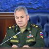 Министр обороны РФ, генерал армии Сергей Шойгу на ежегодном расширенном заседании коллегии министерства обороны РФ