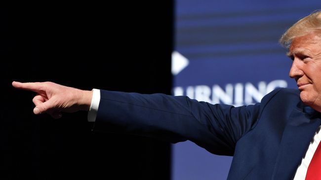 Президент США Дональд Трамп во Флориде 