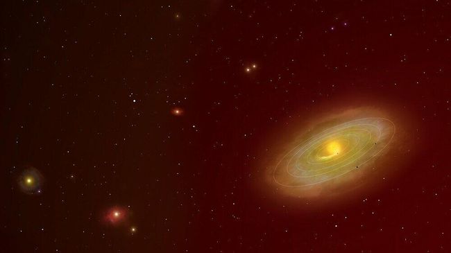 Область космоса, исследованная в рамках проекта DMPP Область космоса, исследованная в рамках проекта DMPP