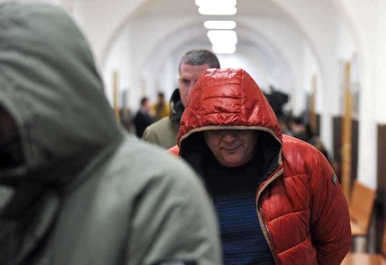 Константин Мишин в Басманном суде Москвы