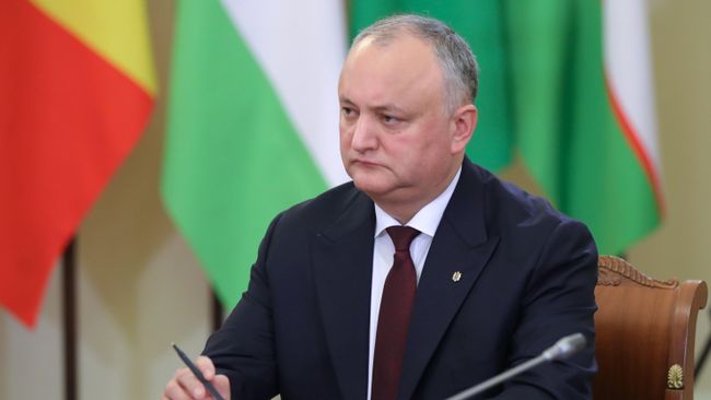 Президент Молдавии Игорь Додон