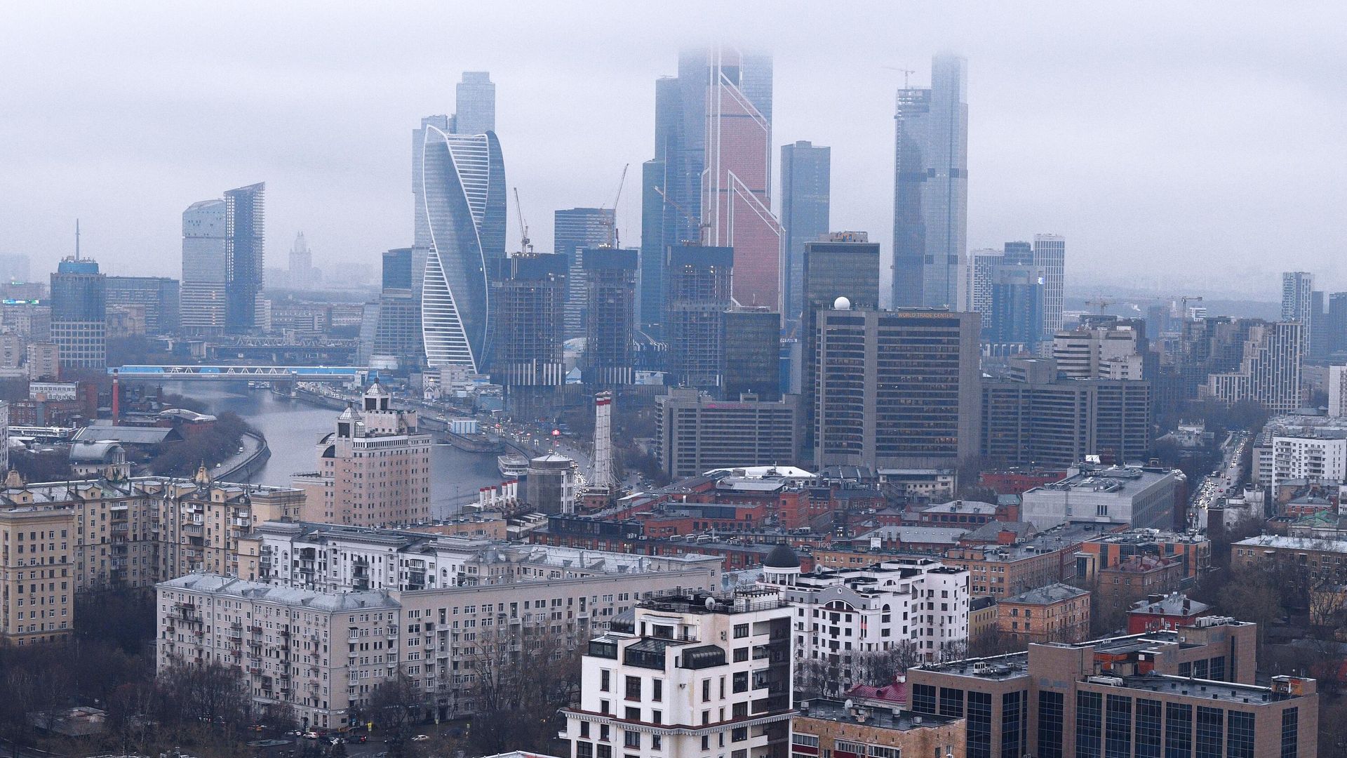 Небоскребы московского международного делового центра Москва-Сити - РИА Новости, 1920, 29.03.2024