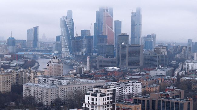 Небоскребы Московского международного делового центра Москва-Сити Небоскребы Московского международного делового центра Москва-Сити