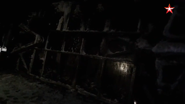 Опубликовано видео с места ДТП с автобусом в Псковской области