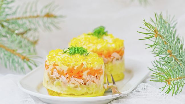 Салат Мимоза