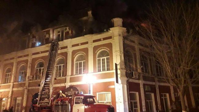 Загорание жилого дома в Кировском районе, Астрахань Загорание жилого дома в Кировском районе, Астрахань