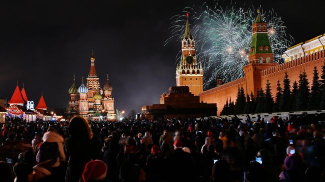 Празднование Нового года в Москве Празднование Нового года в Москве