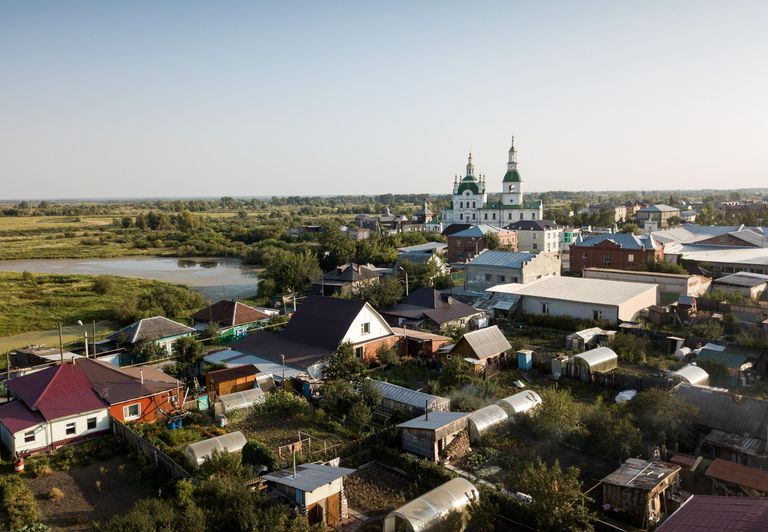Вид город Ялуторовск в Тюменской области Вид город Ялуторовск в Тюменской области