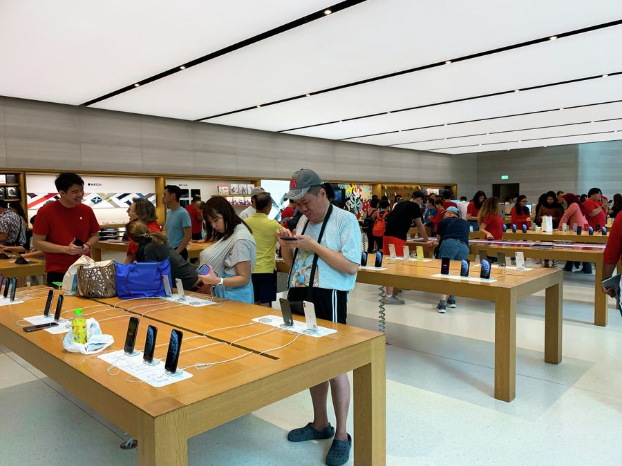 Магазин Apple на Орчард-Роуд Магазин Apple на Орчард-Роуд