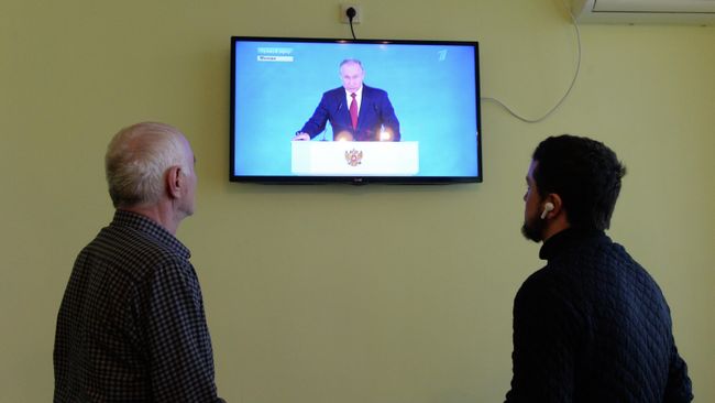 Трансляция ежегодного послания президента РФ Владимира Путина Федеральному Собранию Трансляция ежегодного послания президента РФ Владимира Путина Федеральному Собранию
