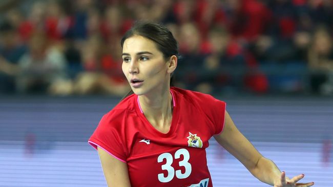 Гандболистка ЦСКА Екатерина Ильина