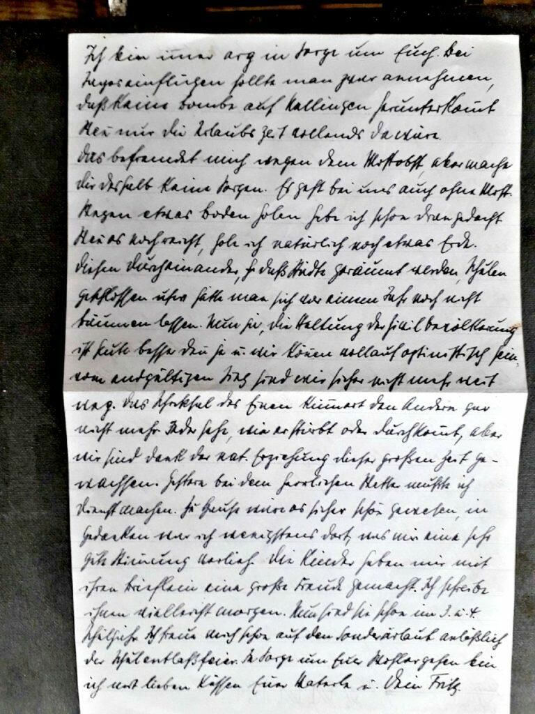 Немецкое письмо 1943 года, найденное на чердаке старого дома в Эммаусе, Тверская область Немецкое письмо 1943 года, найденное на чердаке старого дома в Эммаусе, Тверская область