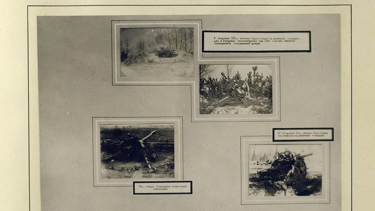 Фотоальбом оперативного управления 1-го Белорусского фронта Об артобеспечении прорыва обороны противника войсками 1 БФ с плацдармов южнее г. Варшавы Фотоальбом оперативного управления 1-го Белорусского фронта Об артобеспечении прорыва обороны противника войсками 1 БФ с плацдармов южнее г. Варшавы