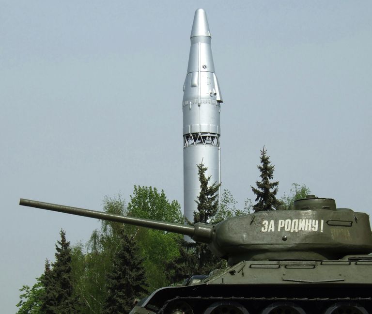 Ракета Р-9А у Центрального музея Вооруженных Сил Ракета Р-9А у Центрального музея Вооруженных Сил