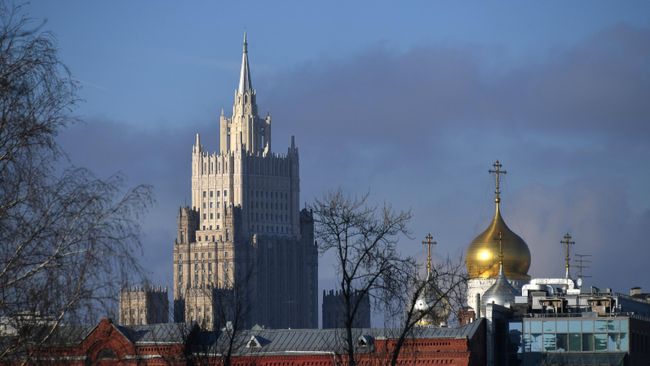 Здание Министерства иностранных дел в Москве Здание Министерства иностранных дел в Москве