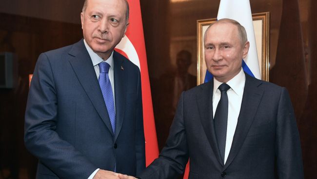 Президент РФ Владимир Путин и президент Турции Реджеп Тайип Эрдоган Президент РФ Владимир Путин и президент Турции Реджеп Тайип Эрдоган