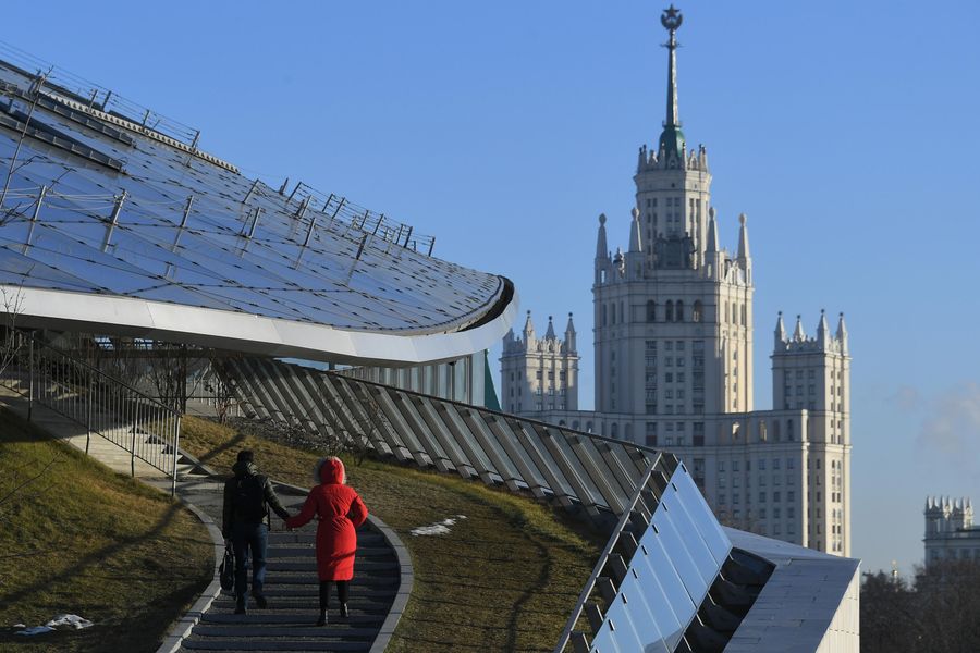 Парк Зарядье в Москве
