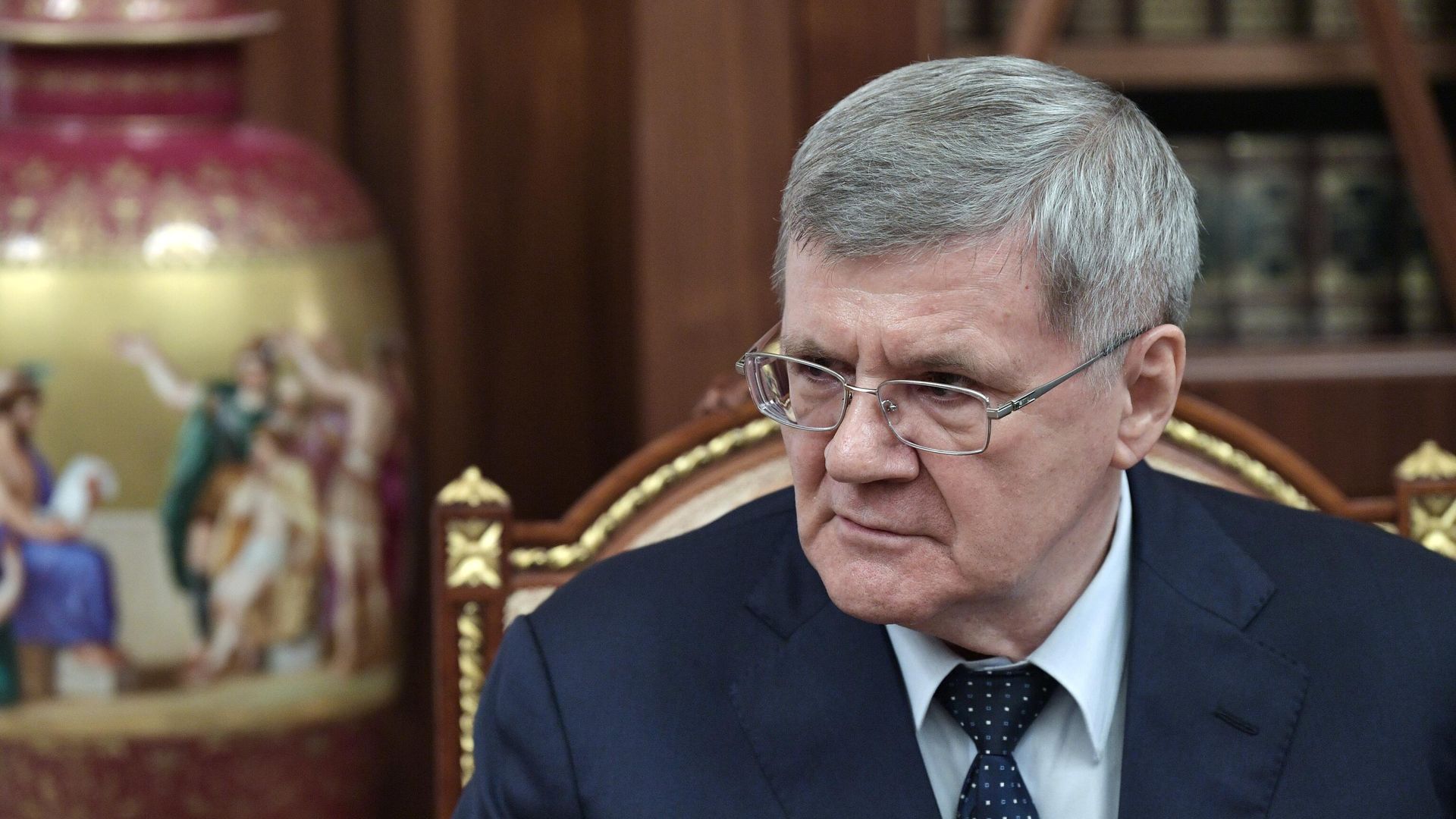 Бывший руководитель Генеральной прокуратуры РФ Юрий Чайка Бывший руководитель Генеральной прокуратуры РФ Юрий Чайка - РИА Новости, 1920, 03.03.2022